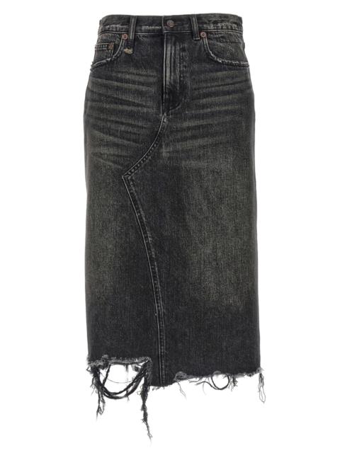 R13 'Jesse' skirt