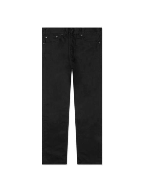 ESSENTIALS 5 POCKET JEAN - JET BLACK
