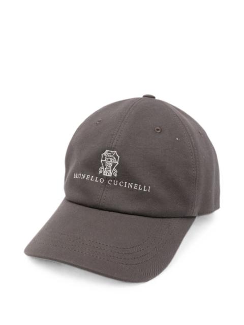 Brunello Cucinelli Brunello Cucinelli Men Logo Cotton Baseball Cap