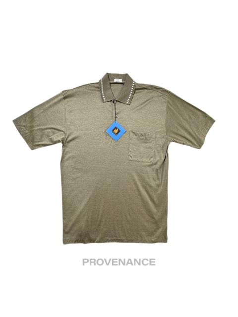 Lanvin Logo Polo Shirt - Khaki