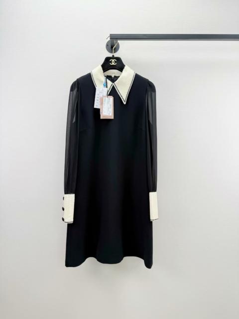 Miu Miu Miu Miu Mini Dress - Black