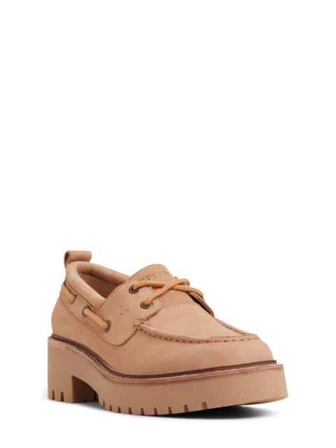 SPERRY Sperry Authentic Original Lug Boat Shoe in Tan at Nordstrom