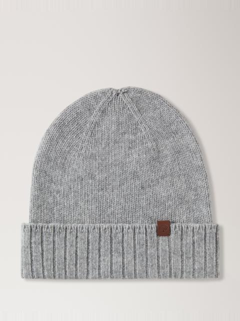 Mulberry Cashmere Beanie
Grey Melange Cashmere