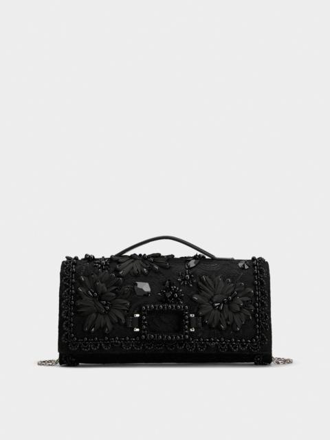 Roger Vivier Belle Vivier Clutch in lace