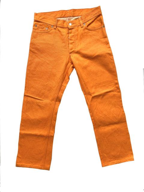 Helmut Lang Helmut Lang Archive Safety Orange SS2000 Denim