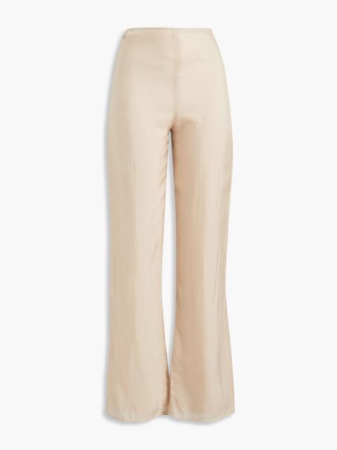 Acne Studios Cupro straight-leg pants