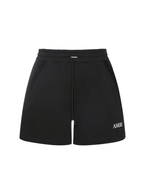 Logo print tech swim shorts