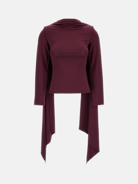 ROTATE Rotate Women Long-Sleeved Scarf Top
