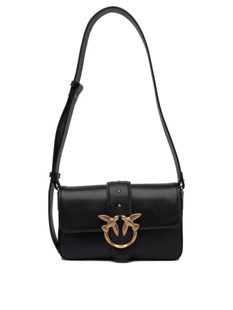 PINKO Pinko Borsa A Tracolla Morbida "mini Love Bag" In Pelle