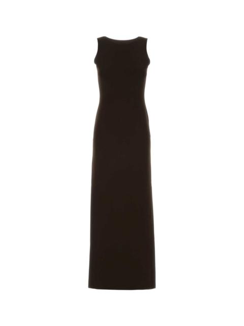 GUCCI Gucci Women Chocolate Stretch Viscose Blend Dress