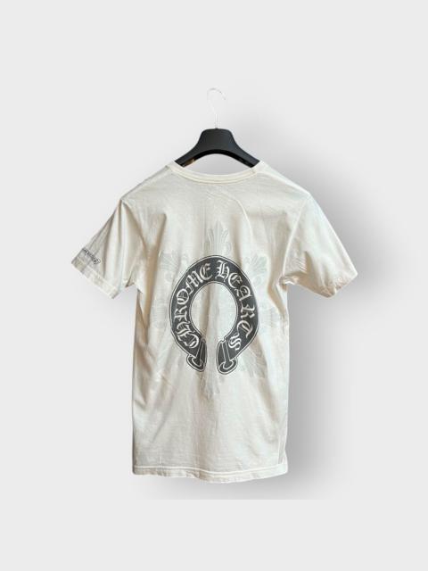 Chrome Hearts STEAL! 2000s Chrome Hearts Floral Horseshoe Pocket Tee