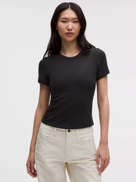 lululemon Hold Tight Micro-Rib Straight-Hem T-Shirt