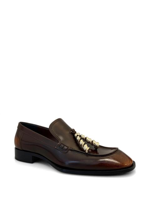 Loewe Loewe Women Edge Leather Loafers