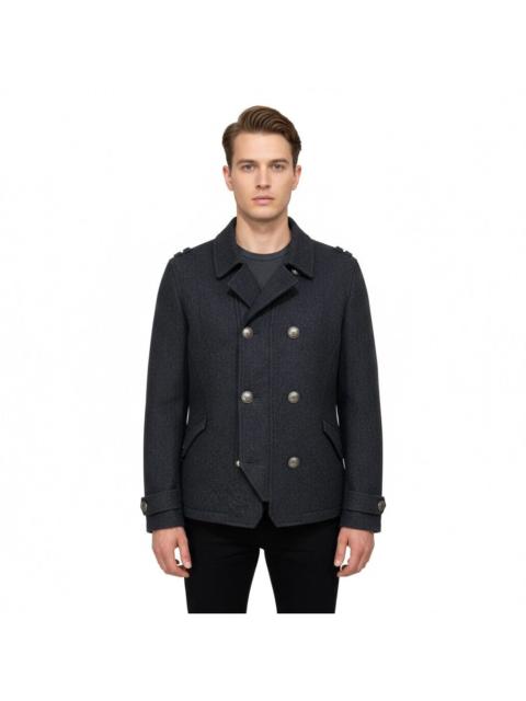 PPFM PPFM Wool Jacket Double Breast Military Style