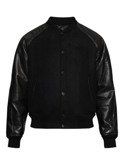 Givenchy panelled bomber jacket