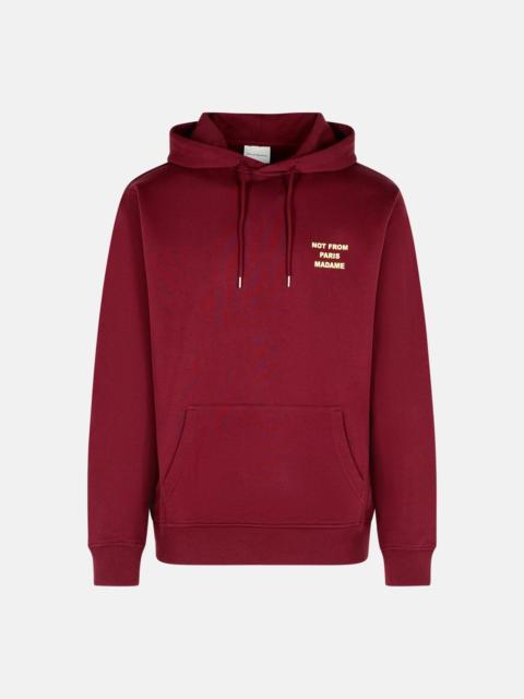 Drôle de Monsieur WINE COTTON SWEATSHIRT