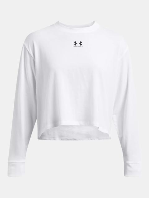 Under Armour Women's UA Rival Boxy Long Sleeve