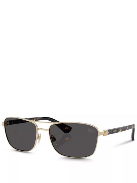 Burberry Rectangular Sunglasses, 60mm