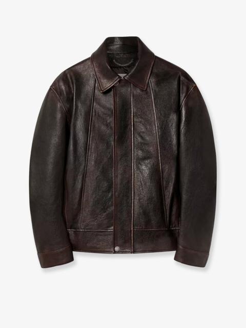 Golden Goose Golden Goose Deluxe Brand Men Prince Leather Bomber