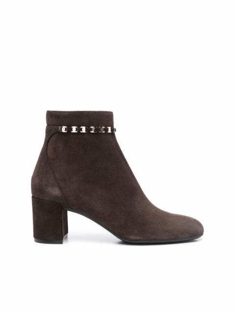 FERRAGAMO Ghila suede ankle boots