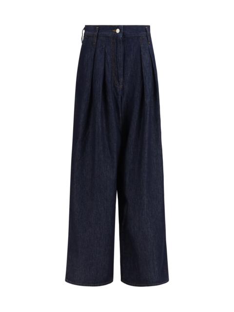 Dries Van Noten Dries Van Noten Wide-leg Jeans Indigo Women