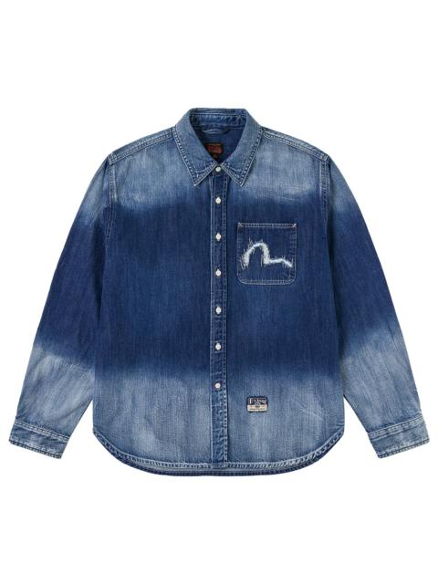 EVISU Washed Denim Shirt