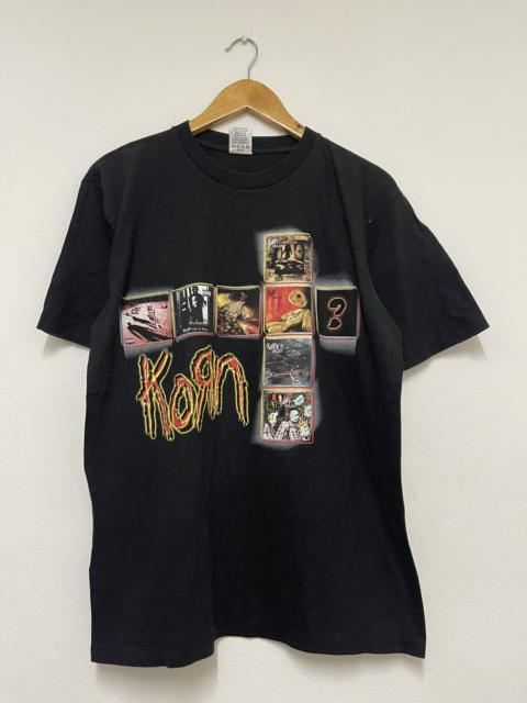 Other Designers Vintage - Vintage Korn Band 2001 Nu Metal Music Band T-Shirt A1