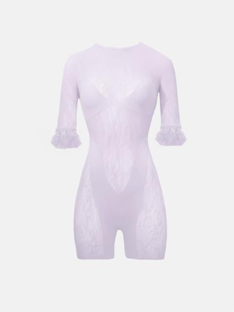 POSTER GIRL VANDERBILT PLAYSUIT LILAC