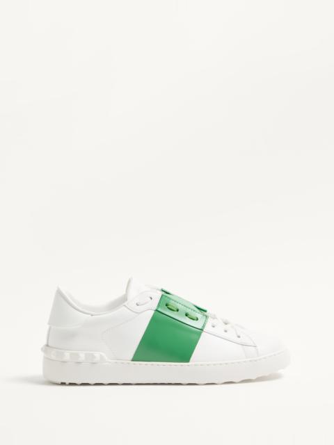 CALFSKIN OPEN SNEAKER