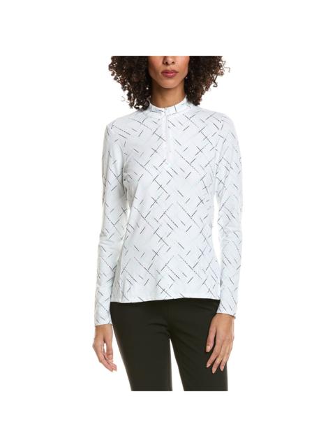 adidas adidas Ultimate365 1/4-Zip Mock Neck Top