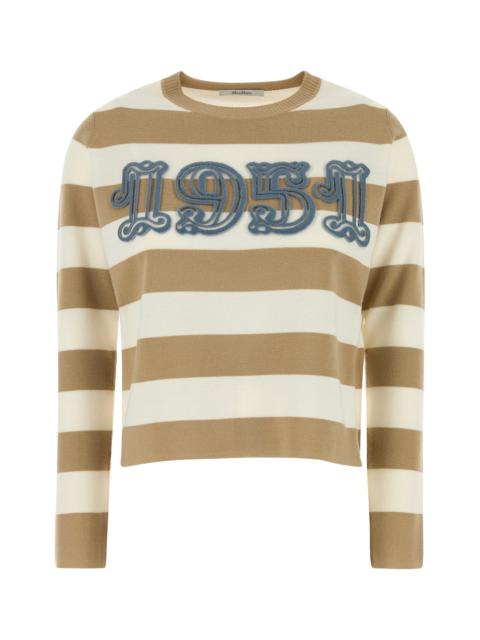 Max Mara Max Mara Women Embroidered Wool Viterbo Sweater