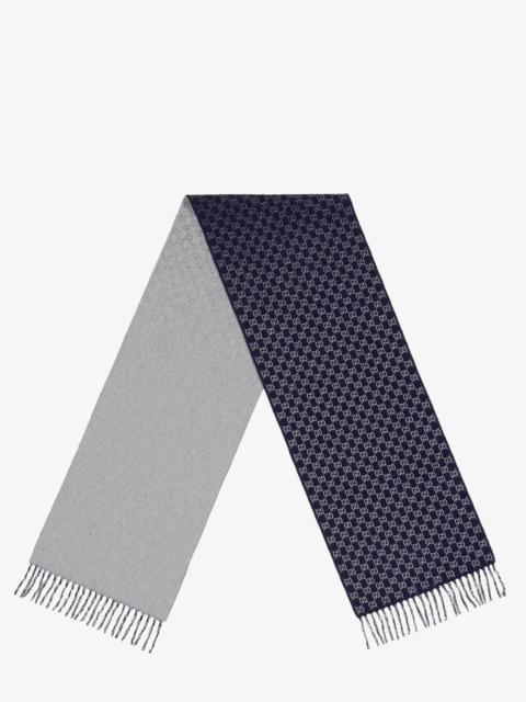 GUCCI Gucci Men Wgg Wool And Cashmere Scarf