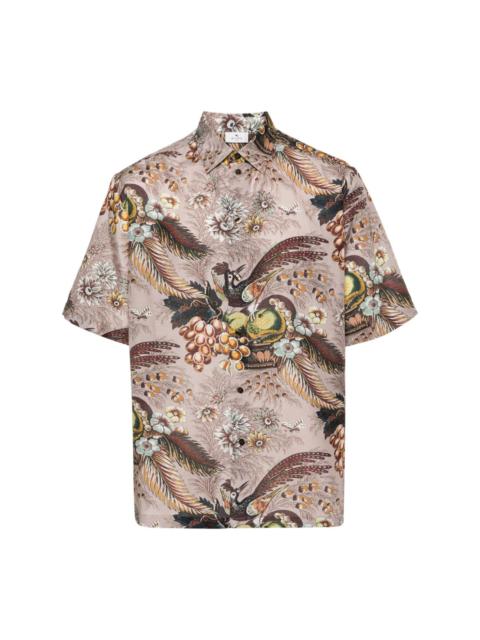 Etro floral-print bowling shirt