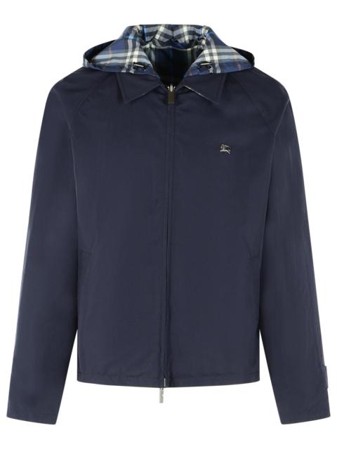 Burberry Burberry Dark Blue Cotton Reversible Jacket Men