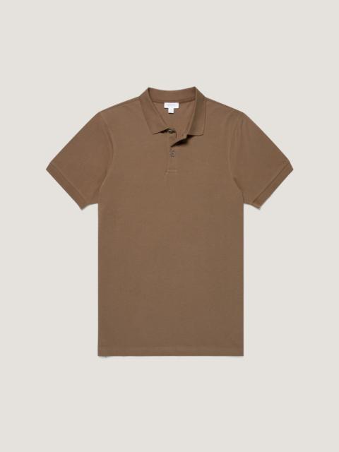 Sunspel Piqué Polo Shirt