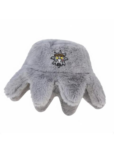 Other Designers Plush Octopus Bucket Hat Fisherman Warm Fur Hat Outdoor Sport Flurry Fleece