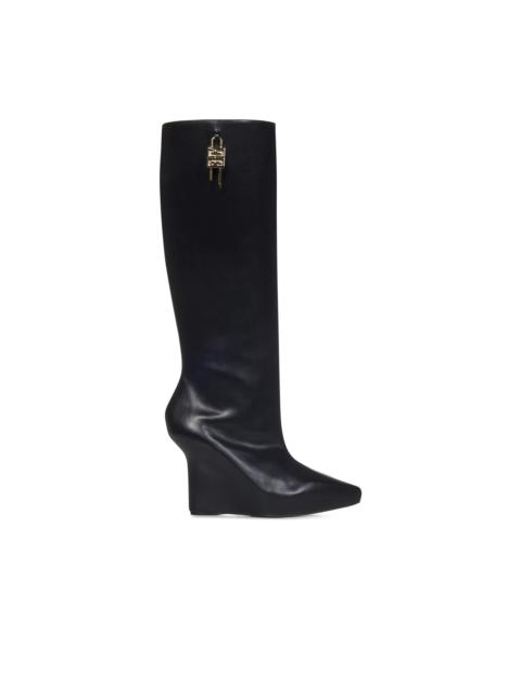Givenchy G-Lock Leather Boots Women