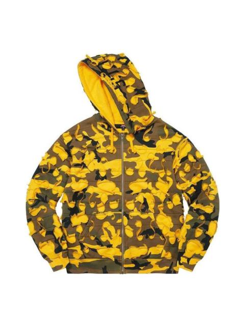 Supreme Supreme x Griffin Zip Up Hooded Sweatshirt 'Yellow Olive Green' SUP-FW22-026