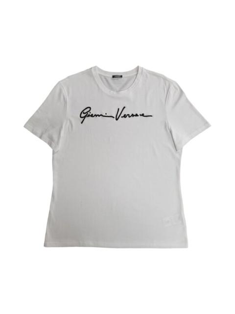 Versace signature Gianni Versace women’s white t shirt 44 (large)