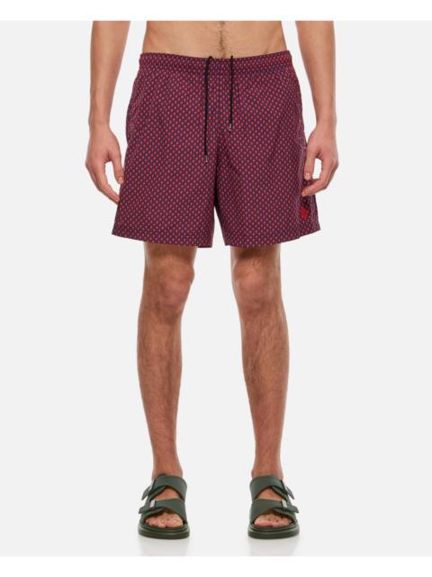 Alexander McQueen Alexander Mcqueen Men Dots Skull Swimshorts
