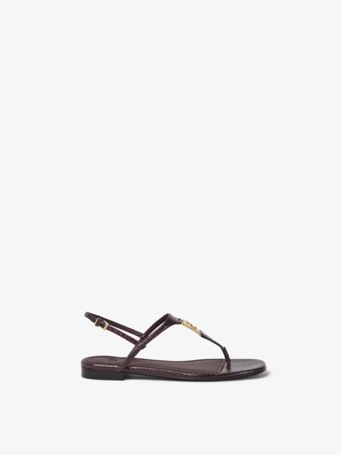 FENDI Fendi FFold Thong Sandals