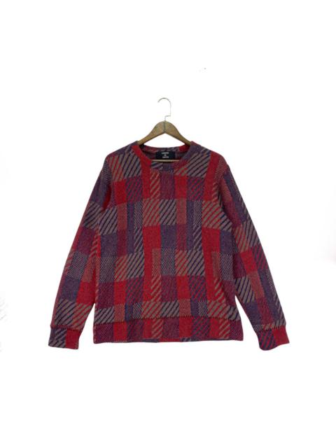 Other Designers Issey Miyake - Cabane De Zucca Plaid Wool Sweater