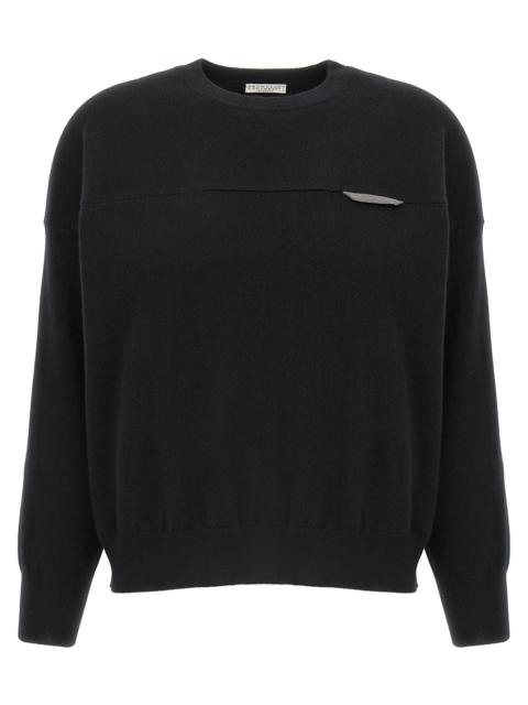 Brunello Cucinelli Brunello Cucinelli Women Monile Crop Sweater