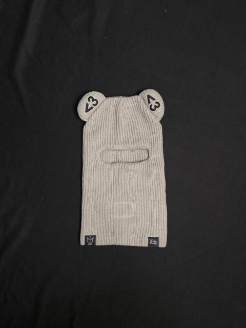 Other Designers Japanese Brand - Rare Box Boys Retro Hearts Gray Balaclava Ski Mask OS