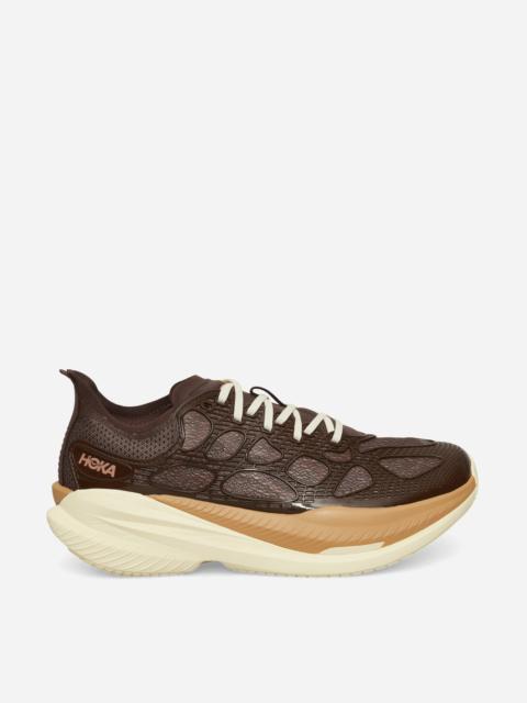 HOKA Mach X Caged Sneakers Walnut / Maple