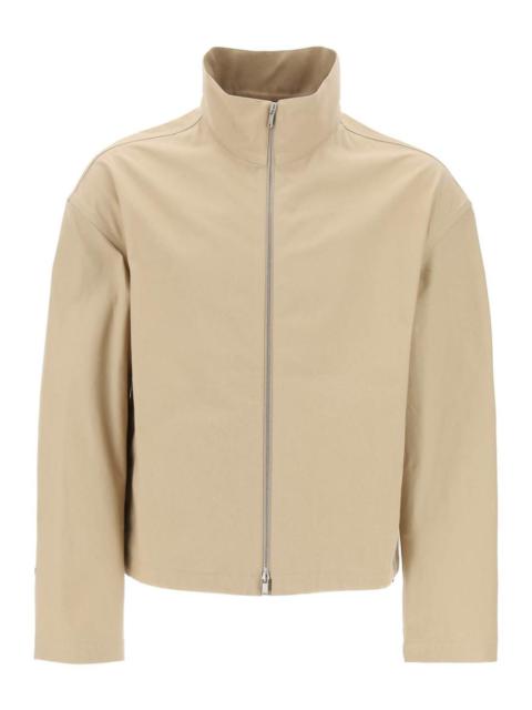 JIL SANDER BOXY HIGH-NECK JACKET