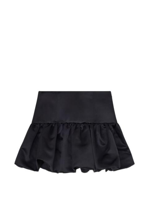 GANNI Ganni Women Satin Mini Skirt