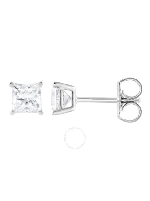 Other Designers Brilliant Diamond 14KT White Gold 1.42 Carat Lab Grown Diamond Stud Earrings for Women