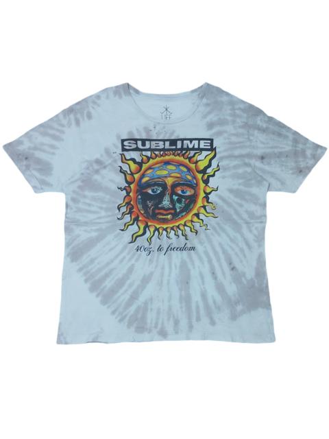 Other Designers Band Tees - RARE! LIFE x SUBLIME ©️ 2014 "40 OZ TO FREEDOM"