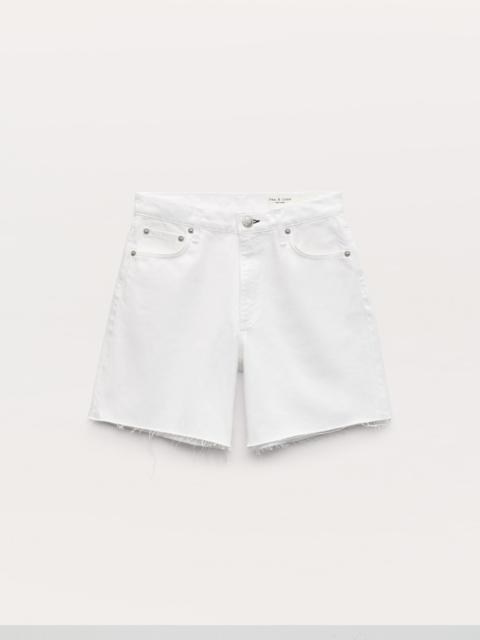 rag & bone Kaia Denim Shorts
Lightweight Rigid in White